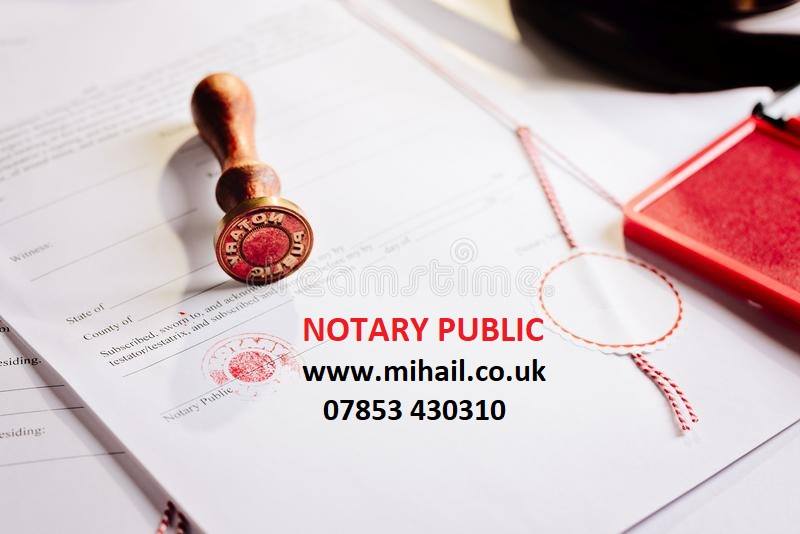 Notary Public Uxbridge